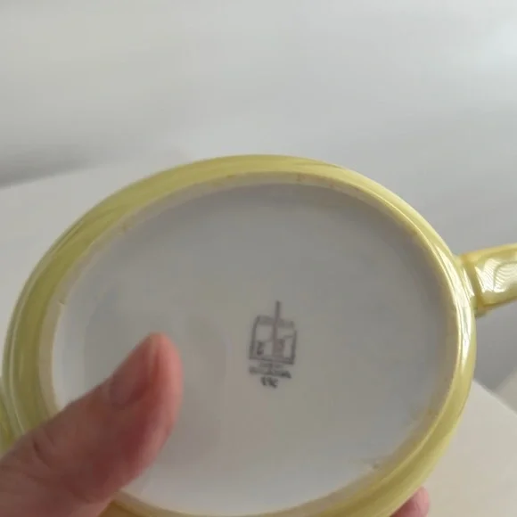Vintage Arabia Finland Small Yellow Teapot Made in Finland - Picture 8 of 8